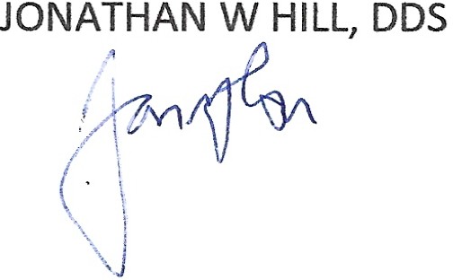 Jonathan W Hill Signature 